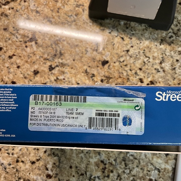 Vintage Microsoft Streets and Trips 2005 no GPS version map maps travel - Picture 4 of 8